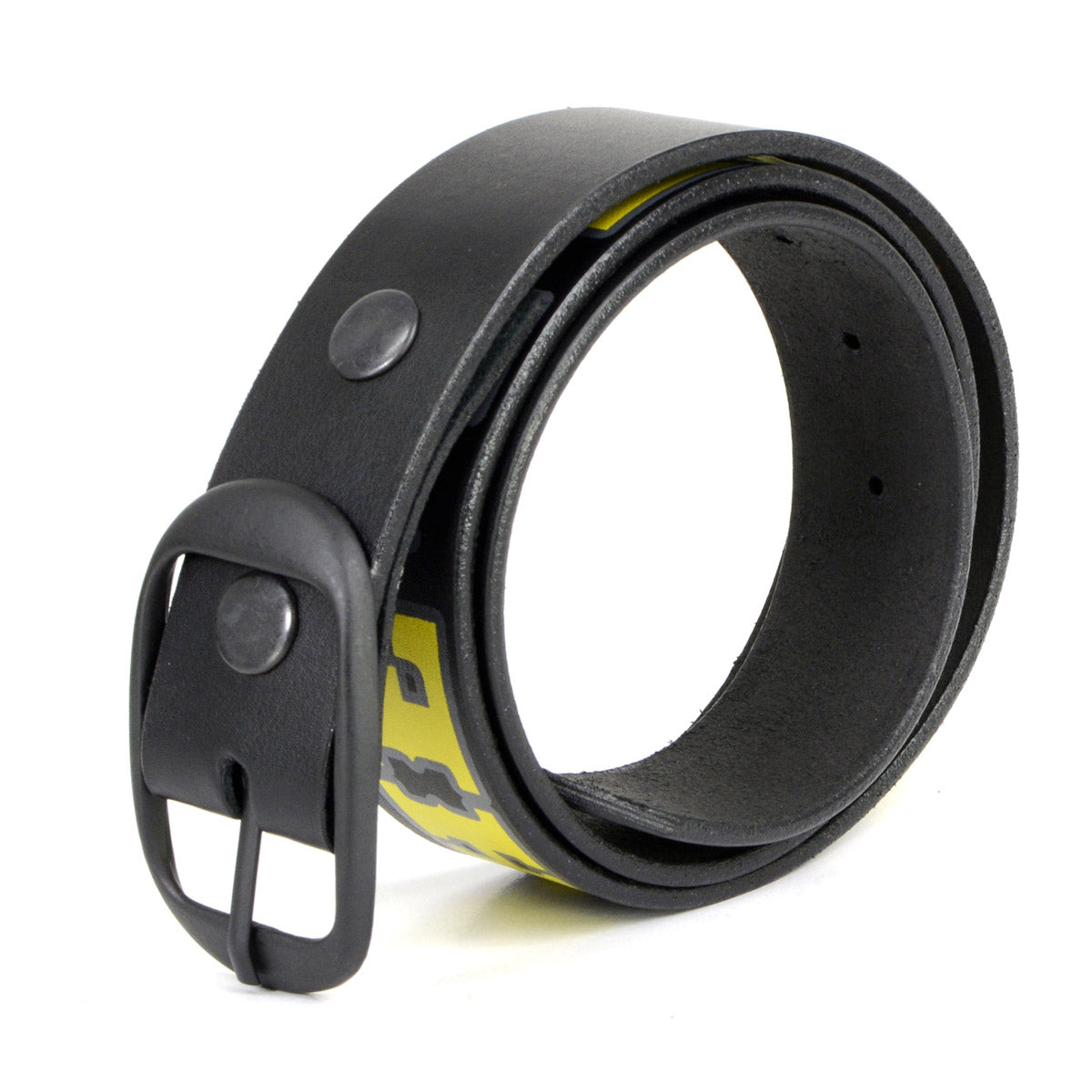 Milwaukee Leather Men's Black We The People Leather Belt, MP7112