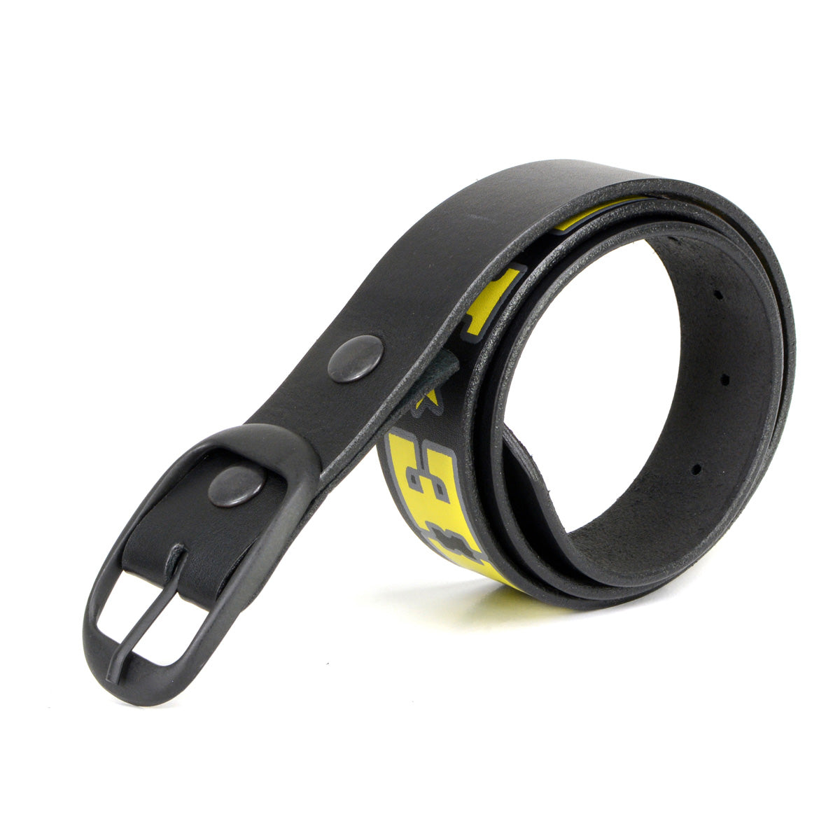 Milwaukee Leather Men's Black We The People Leather Belt, MP7112