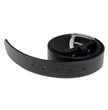 Milwaukee Leather Men's Black Classic Leather Belt, MP7114