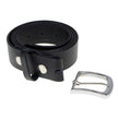 Milwaukee Leather Men's Black Classic Leather Belt, MP7114