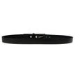 Milwaukee Leather Men's Black Classic Leather Belt, MP7114