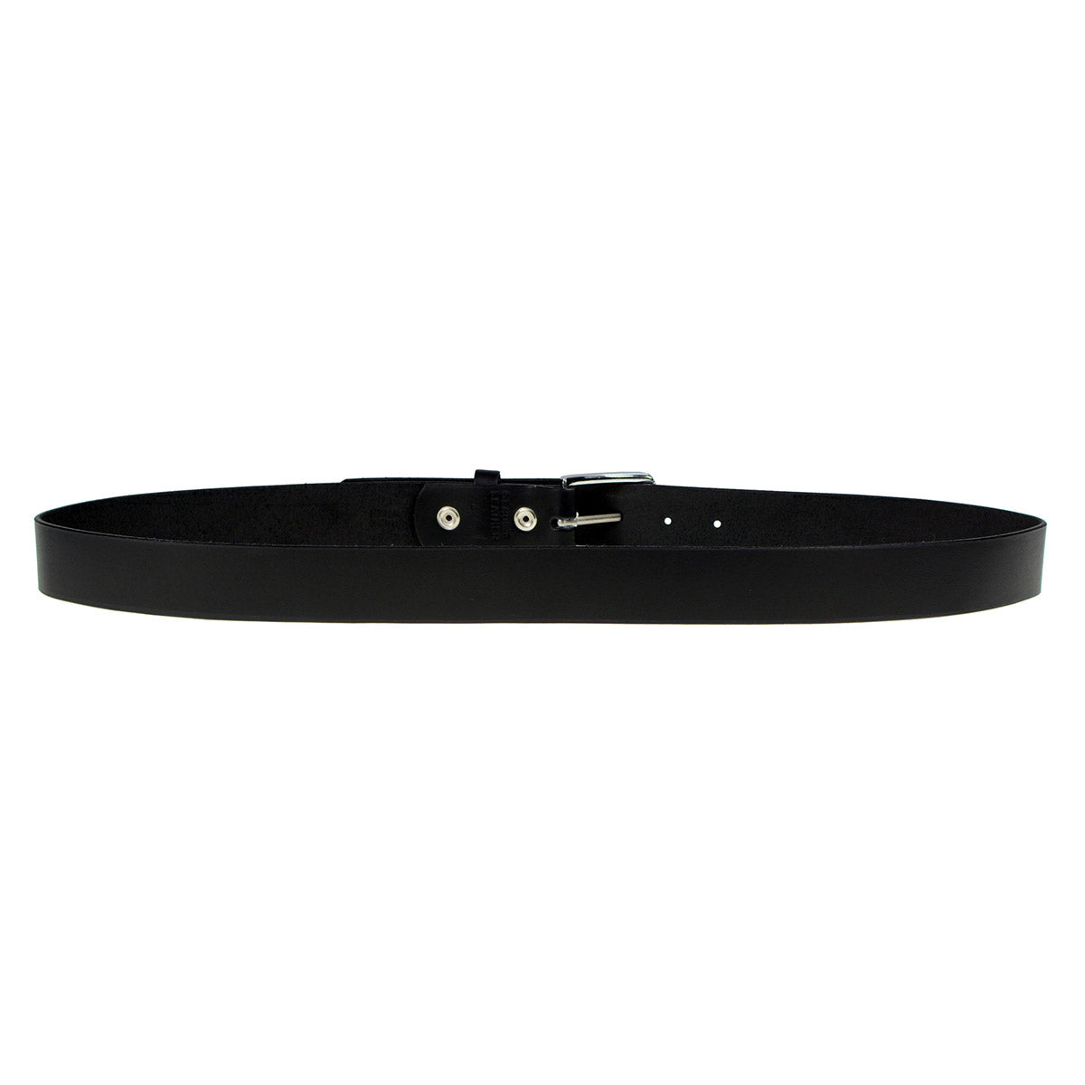 Milwaukee Leather Men's Black Classic Leather Belt, MP7114