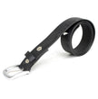 Milwaukee Leather Men's Black Engine Wings Leather Belt, MP7122