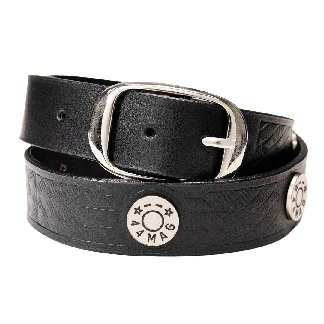 Milwaukee Leather Men's Black 44 MAG Leather Belt, MP7124