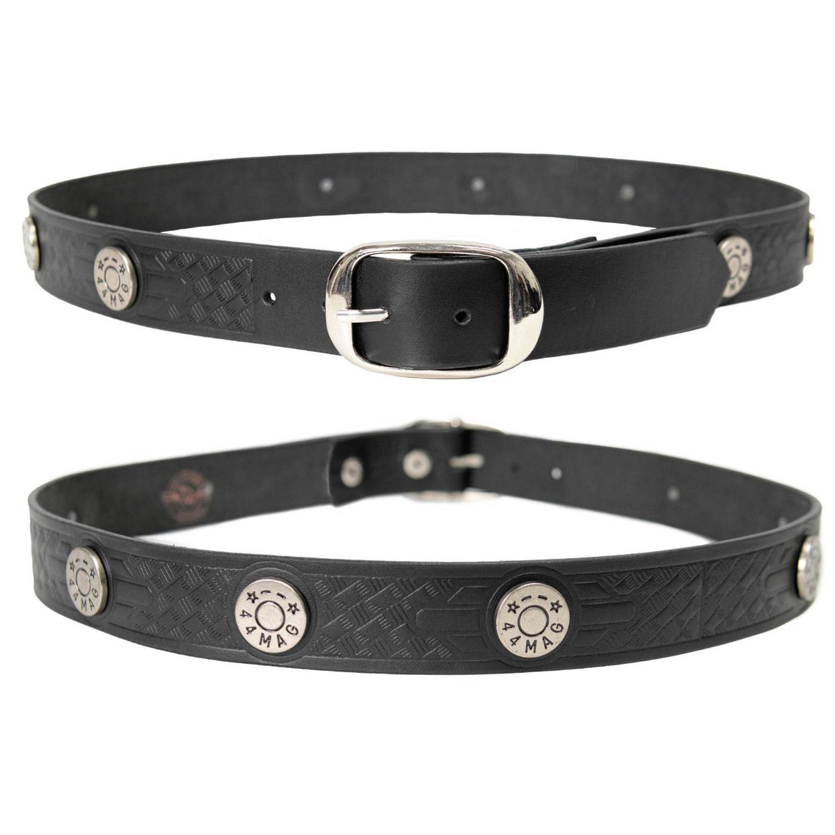 Milwaukee Leather Men's Black 44 MAG Leather Belt, MP7124