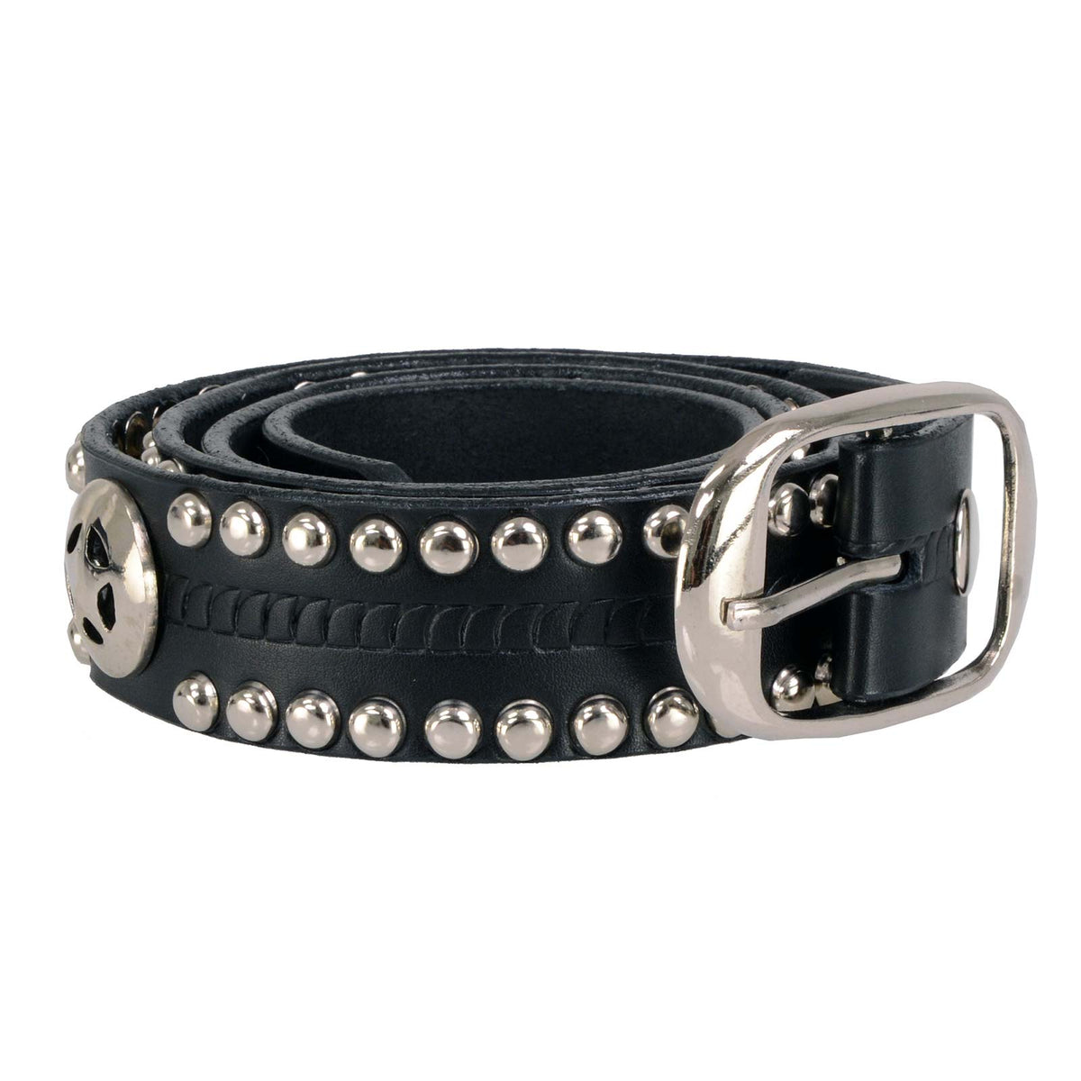 Milwaukee Leather Men's Black Belt MP7131