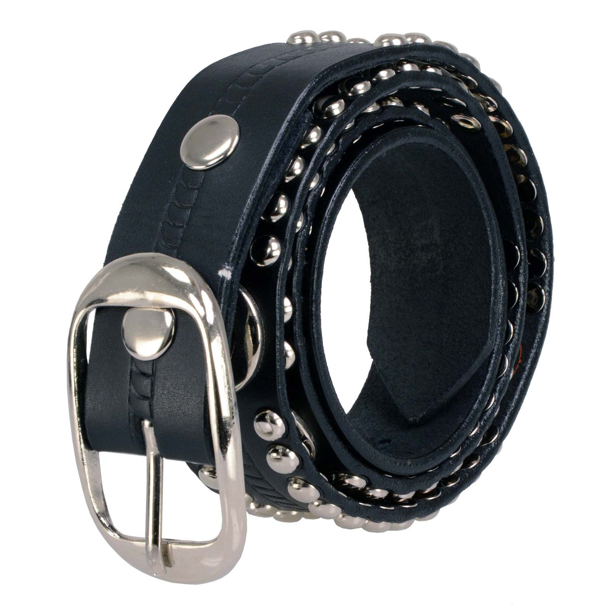 Milwaukee Leather Men's Black Belt MP7131