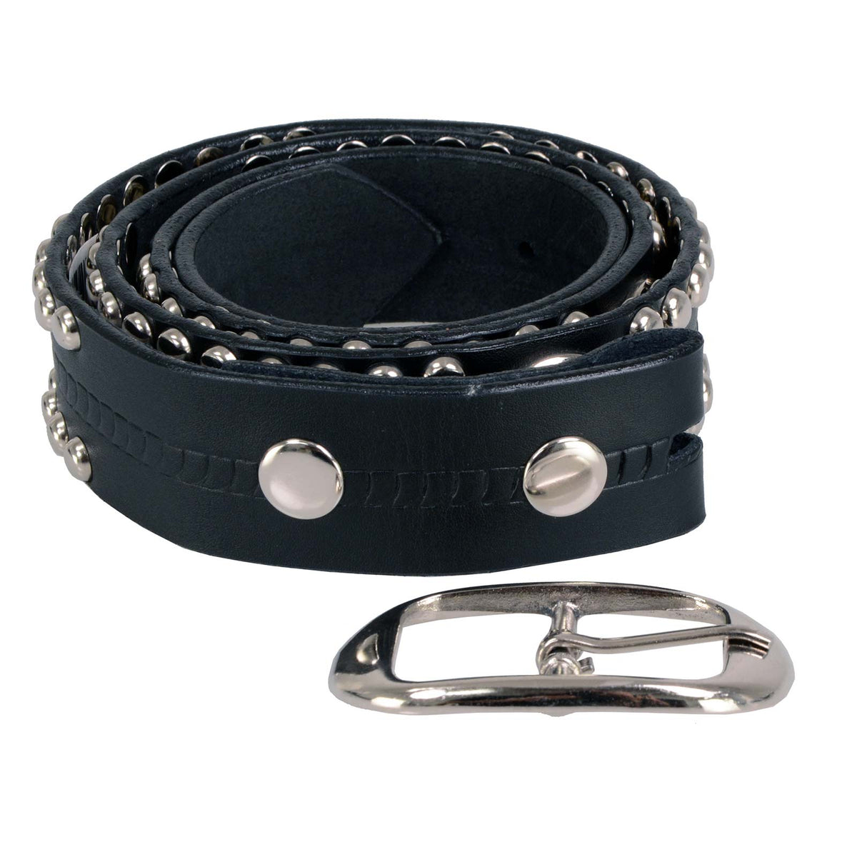 Milwaukee Leather Men's Black Belt MP7131