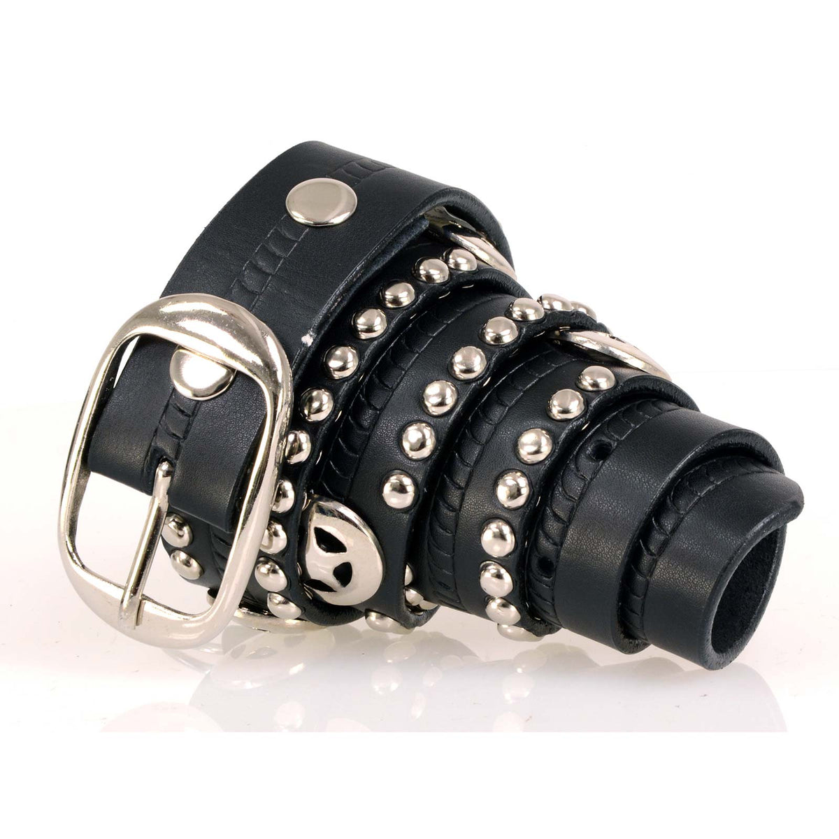 Milwaukee Leather Men's Black Belt MP7131