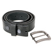Milwaukee Leather Men's Black Money Leather Belt, MP7150