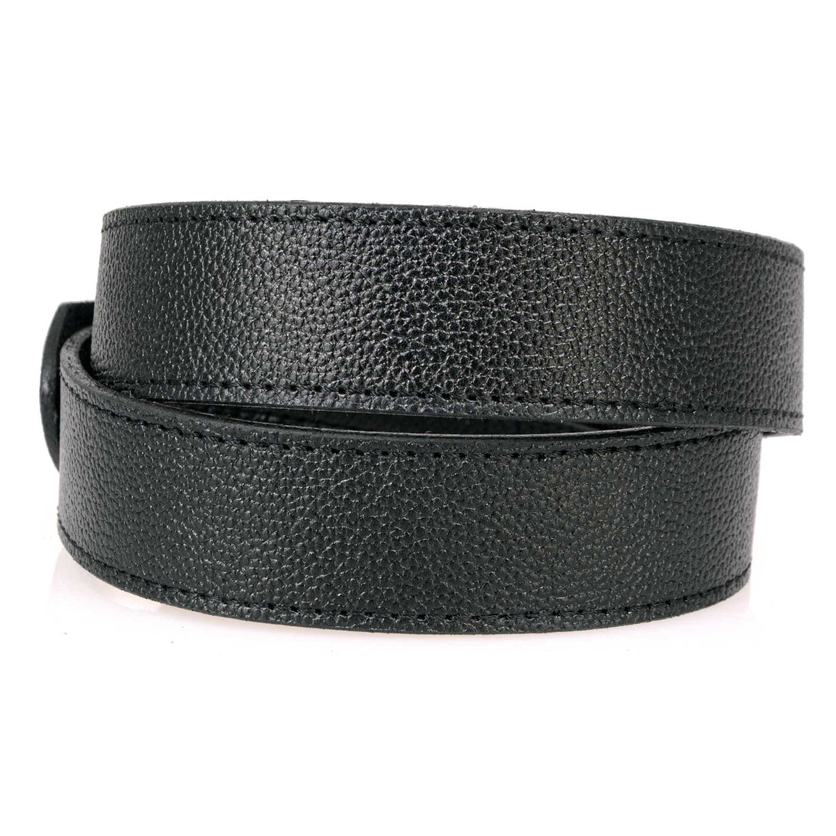 Milwaukee Leather Men's Black Money Leather Belt, MP7150