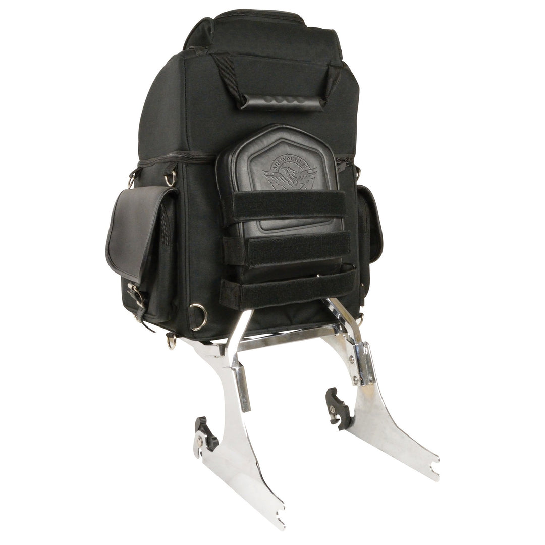 Milwaukee Leather MP8155 Large Black Textile &