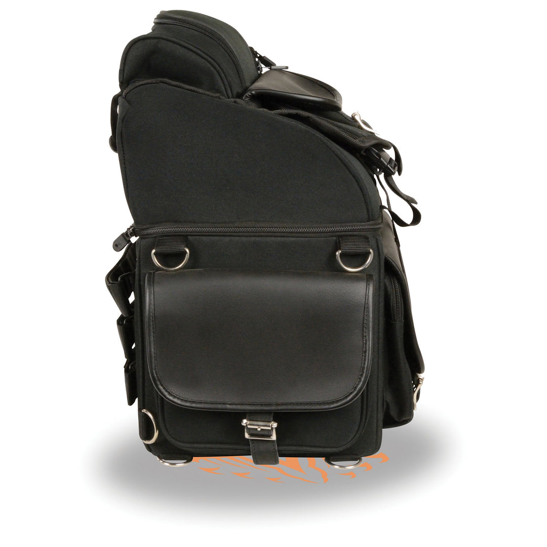 Milwaukee Leather MP8155 Large Black Textile &