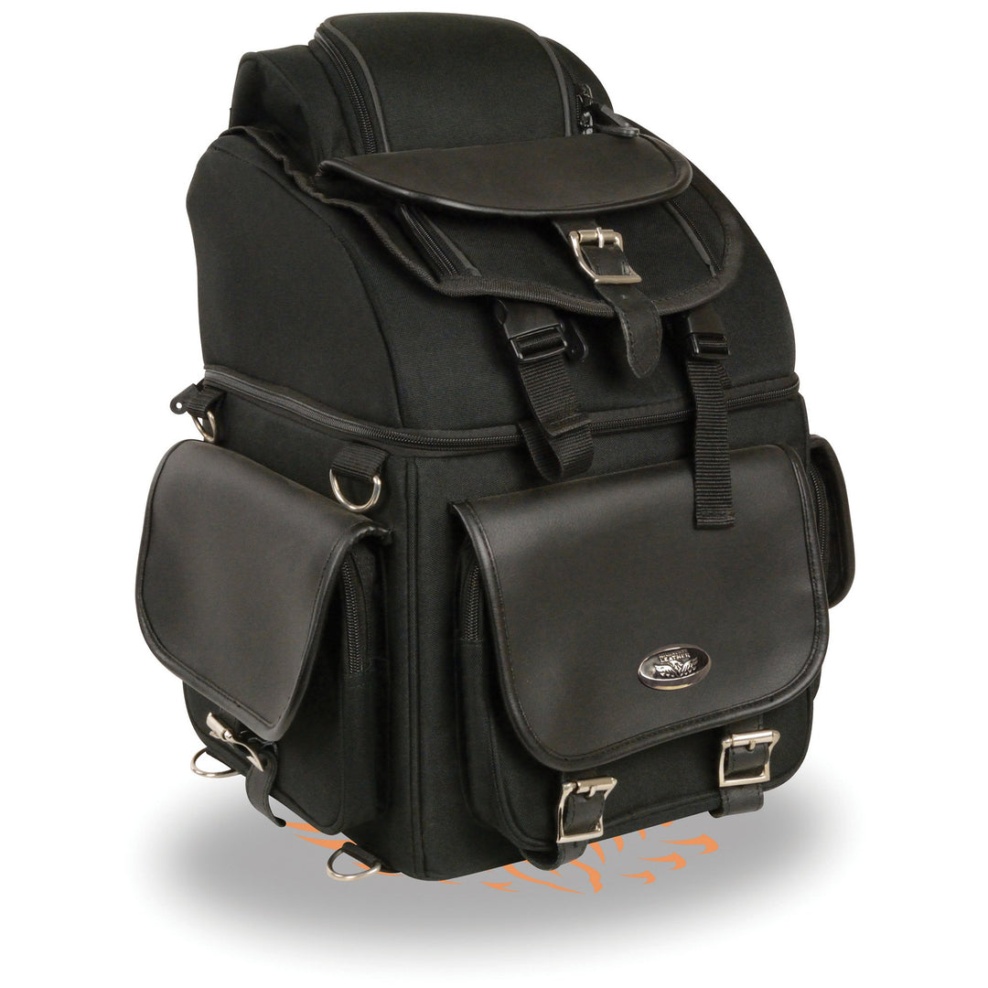 Milwaukee Leather MP8155 Large Black Textile &