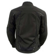 Milwaukee Leather Women's Cool Racer Black Textile Motorcycle Jacket w/ CE Armor - MPL22704