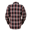 Milwaukee Leather MPL2604 Women’s Ember CE Armored Plaid Flannel Biker Shirt - Reinforced w/ Aramid Fiber