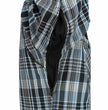 Milwaukee Leather MPM1626 Men's Plaid Flannel Biker Shirt with CE Approved Armor - Reinforced w/ Aramid Fiber