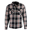Milwaukee Leather MPM1635 Men’s Armored Riding Flannel – Full Aramid Fiber Lined, CE Shoulder/Elbow Armor