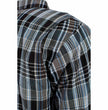 Milwaukee Leather MPM1636 Men’s Armored Riding Flannel – Full Aramid Fiber Lined, CE Shoulder/Elbow Armor