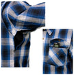 Milwaukee Leather MPM1650 Men's Plaid Flannel Biker Shirt with CE Approved Armor - Reinforced w/ Aramid Fiber