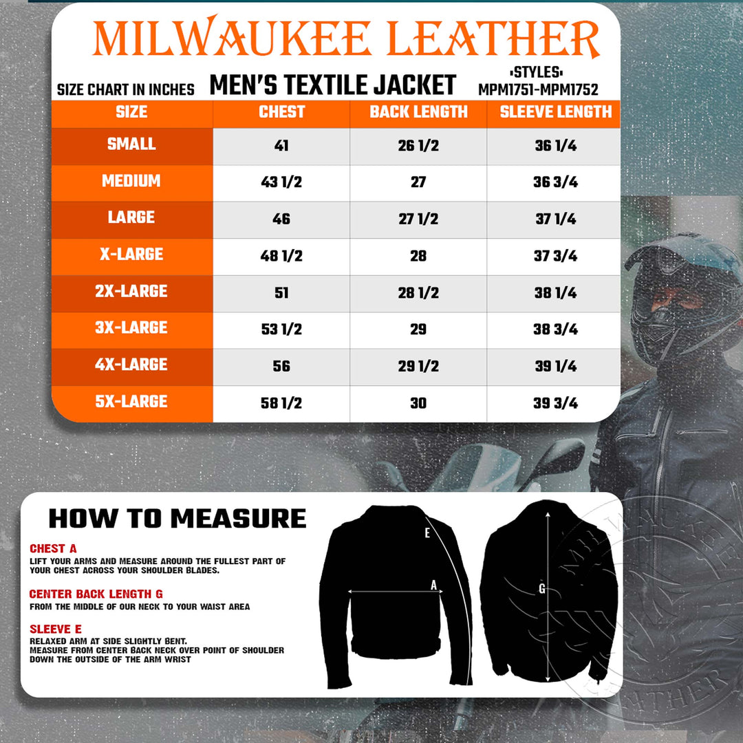 Milwaukee Leather MPM1752 Men&