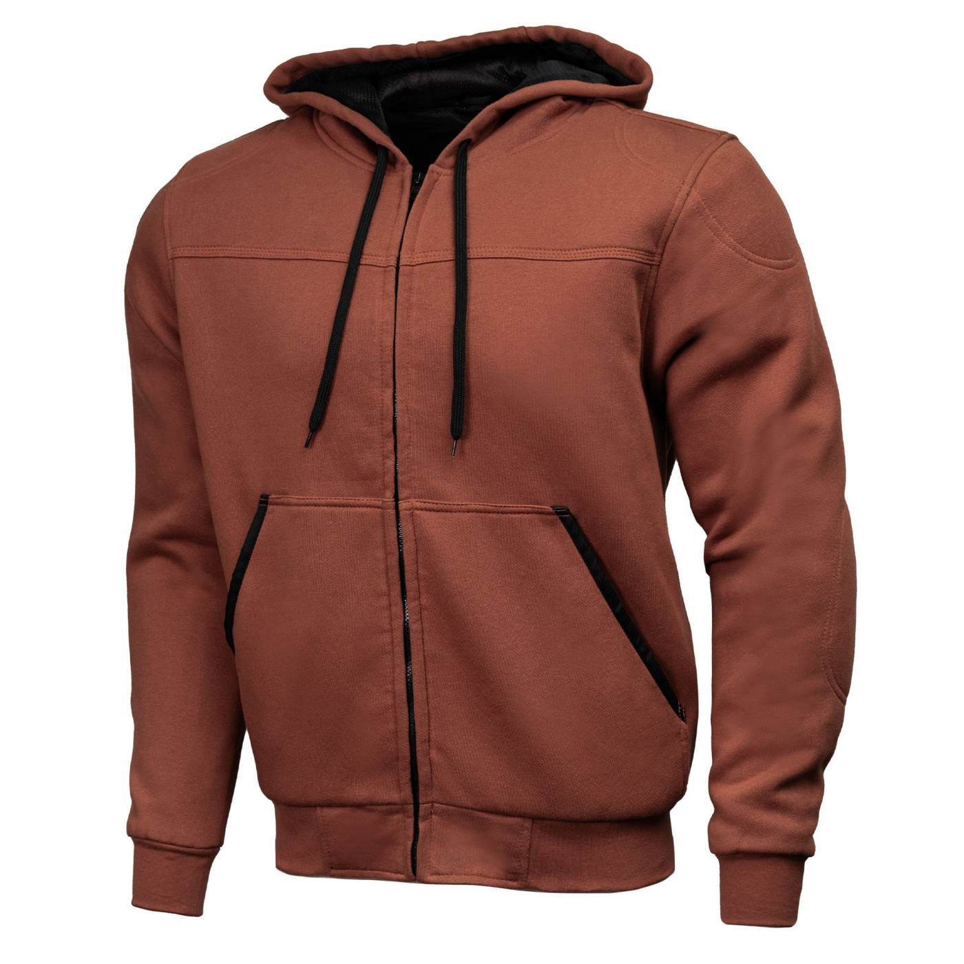 Milwaukee Leather Men's Streetguard Riding Hoodie - Aramid Reinforced with CE Shoulder and Elbow Armor