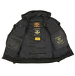 Milwaukee Leather Men's Streetguard Riding Hoodie - Aramid Reinforced with CE Shoulder and Elbow Armor