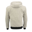 Milwaukee Leather Men's Silver Streetguard Riding Hoodie - Aramid Reinforced with CE Shoulder and Elbow Armor - MPM1788