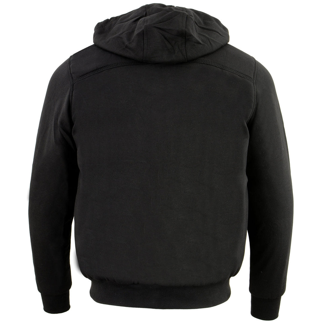 Nexgen Heat Men’s Heated Sweatshirt Hoodie – Black Cold-Weather Gear for Riding &amp; Outdoor NXM1713SET