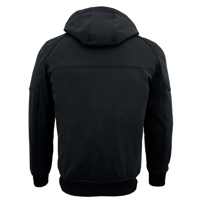 NexGen Heat Men’s Heated – Soft Shell Racing Style  Jacket, 7.4V, 3 Heat Levels, Night Visibility – Cold NXM1761SET