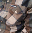 Hot Leathers FLM2013 Men's Sidewinder Flannel Long Sleeve Shirt