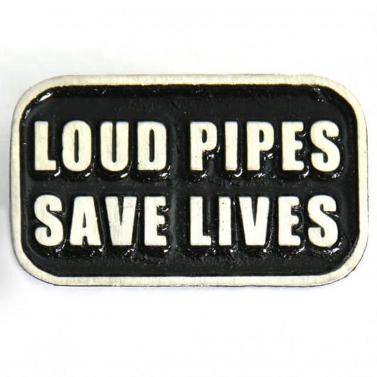 Milwaukee Leather MLP9212 Loud Pipes Pin For Jackets, Vest, Hats and Clothing