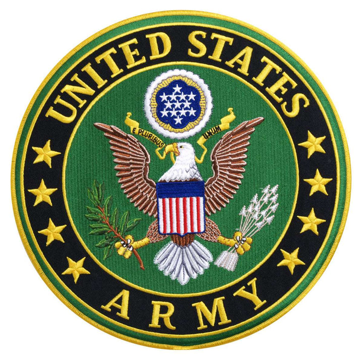Hot Leathers 3" x 3" United States Army Logo Military Patch PPE1200
