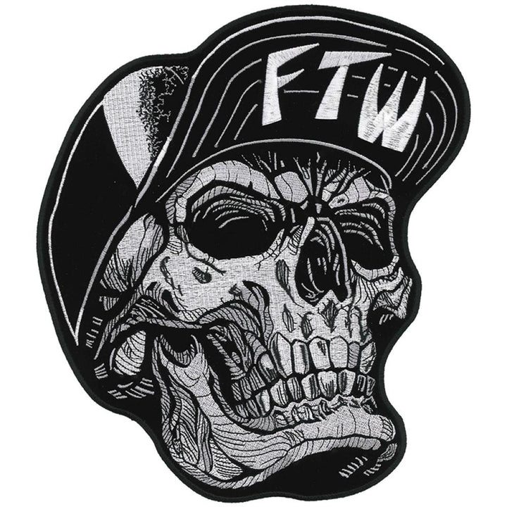 Hot Leathers PPQ1149 Snapback Skull 10&