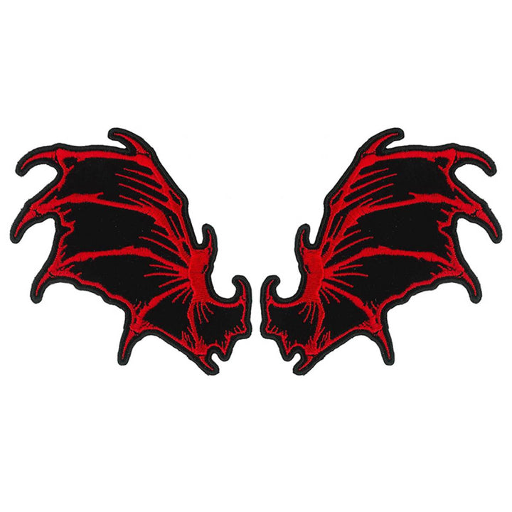 Hot Leathers PPQ1435 Dragon Wings 4" Patch