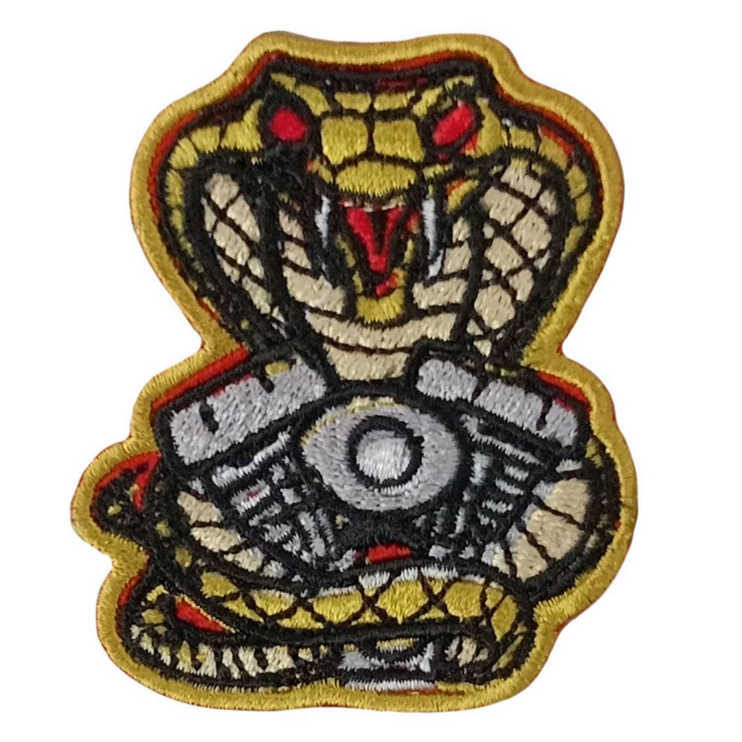 Hot Leathers Kid Cobra Motor 2.3" X 3" Embroidered Patch PPQ2290