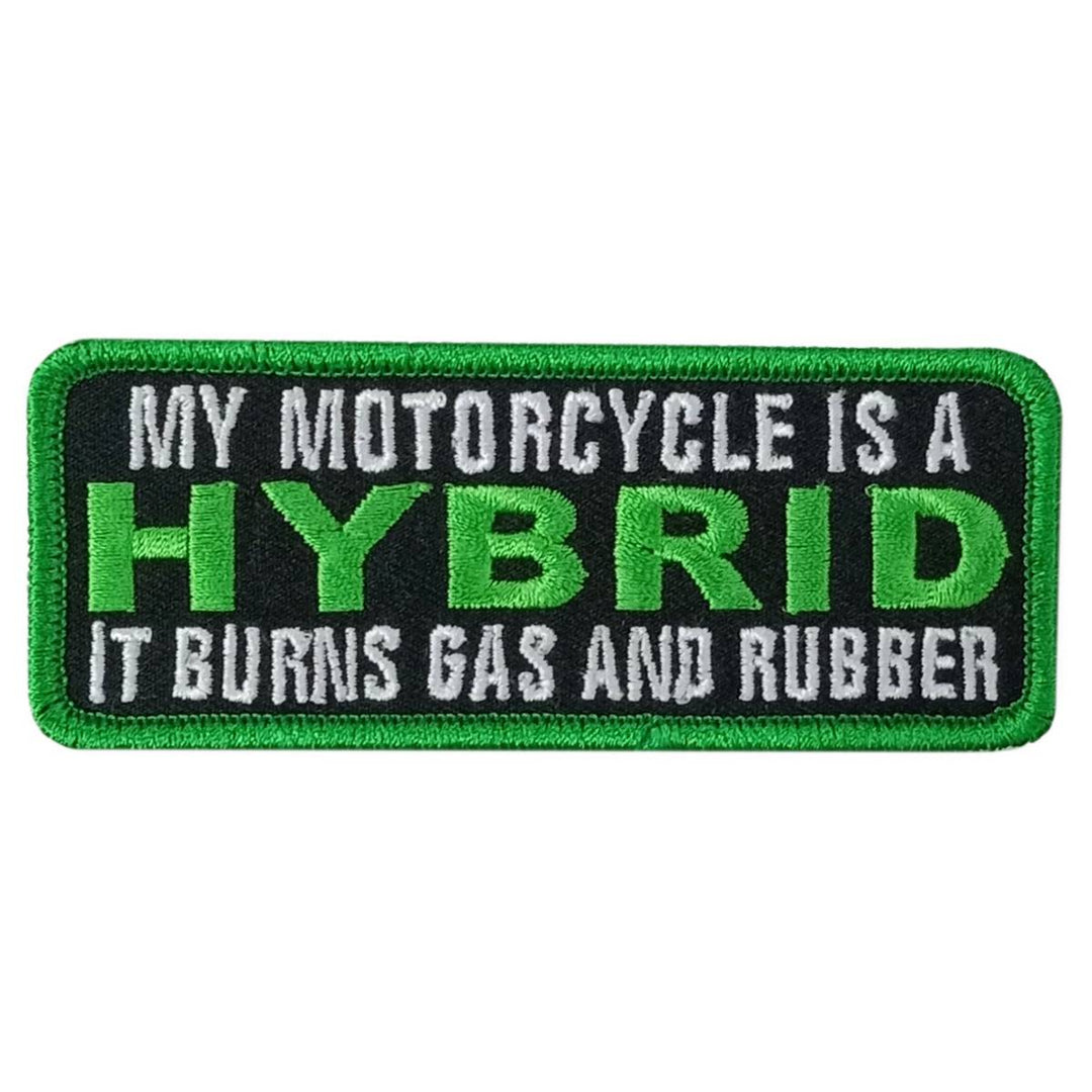 Hot Leathers Hybrid 4" X 1.5" Embroidered Patch PPW1179