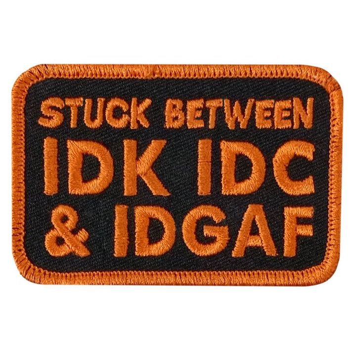 Hot Leathers Stuck Between 3" X 1.9" Embroidered Patch PPW1257