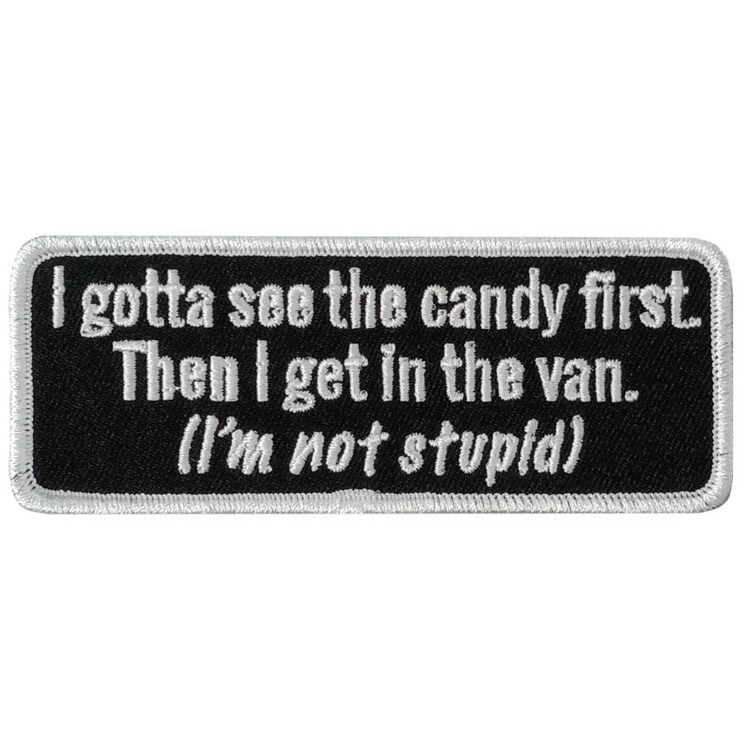 Hot Leathers Get In The Van 4 X 1.5" Embroidered Patch PPW1277