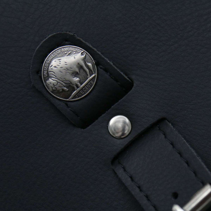 Hot Leathers Saddlebags Swing Arm Buffalo Left SDF1003