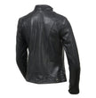 Milwaukee Leather Vintage SFL2811 Women's Black Zipper Front Motorcycle Casual Fashion Leather Jacket
