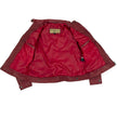 Milwaukee Leather Vintage SFL2811 Women's Red Zipper Front Motorcycle Casual Fashion Leather Jacket