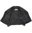 Milwaukee Leather Black Vintage Motorcycle Inspired Vegan Tan Fashion Leather Jacket for Women SFL2812