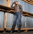 Milwaukee Leather Brown Vintage Motorcycle Inspired Vegan Tan Fashion Leather Jacket for Women - SFL2812
