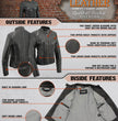 Milwaukee Leather SFL2830 Women's Black Sheepskin Scuba Style Fashion Leather Jacket