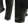 Milwaukee Leather SFL2865 Women's Black Scuba Style Fashion Casual Leather Jacket with Hoodie