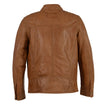 Milwaukee Leather SFM1865 Men's Saddle Classic Zipper Front Leather Jacket