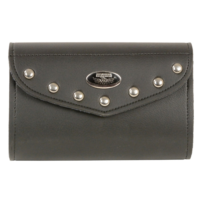 Milwaukee Performance SH43901 Black Small PVC Studded Windshield Bag with Self FastenerClosure