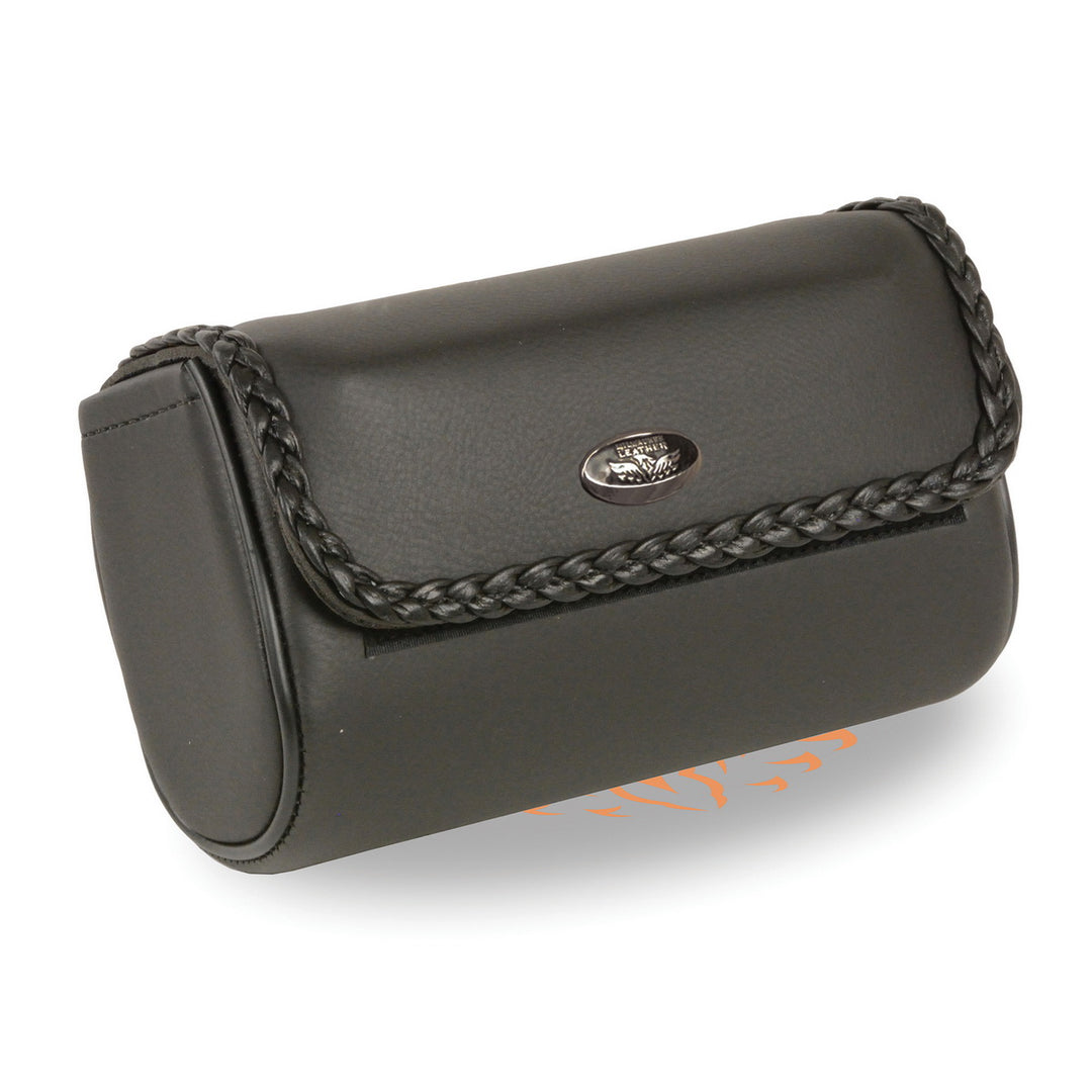 Milwaukee Performance SH627B01 Black PVC Small Braided Tool Bag with Self FastenerClosure