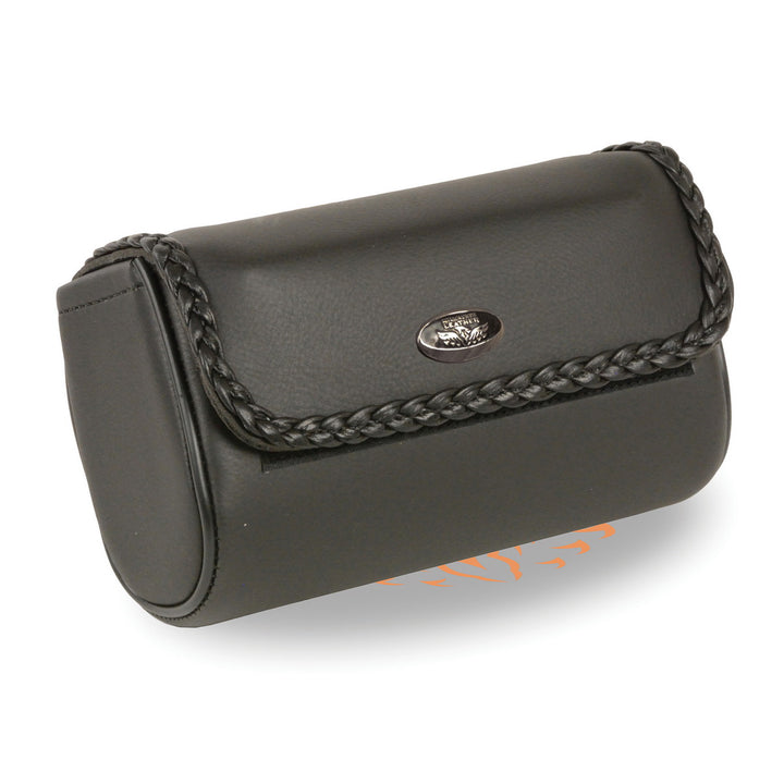 Milwaukee Performance SH627B01 Black PVC Small Braided Tool Bag with Self FastenerClosure